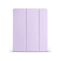 Apple Uyumlu iPad, Air 10.9 2022 5.nesil Smart Cover Kalem Bölmeli Standlı 1-1 Kılıf Kapaklı Kılıf