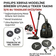 Philips Marathon Ultimate Xb9145/07 Emici Başlık Teker Takımı 1 Takım 2 Adet