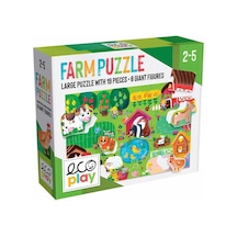 HEADU ECOPLAY SHAPED PUZZLE FARM (2-5 YAŞ)