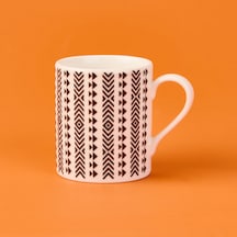 Kitchen Ethnic Kupa - Siyah / Beyaz - 290 Ml Renkli