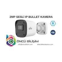 Unv Ipc2122lb Af28 E 2mp 2.8mm Ir Eco Bullet Sesli Ip Kamera