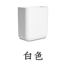 Ev İçin İşaretsiz Duvara Monte Japon Tarzı Küçük Duvar Saklama Kutusu Deliksiz Uzaktan Kumanda Saklama Kutusu Beyaz