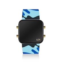 Upwatch Led Mını Gold Black Blue Camouflage - 1940