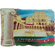 Azerbaycan Temalı Sütun Magnet