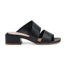 Terlik Kadın 87p1 Frau Nappa Leather Nero Null Siyah