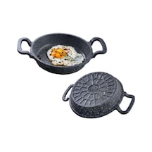 Asya Döküm Granit Kapaksız 16 Cm Sahan Zk-960 Çok Renkli