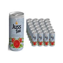 Juss Tea Karpuz Çilek Aromalı Soğuk Çay 250ml X24 Adet