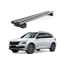 Pençe Skoda Kamiq 2019 Ve Sonrası Uyumlu Gri Ara Atkı 109cm Port Bagaj Tavan Barı