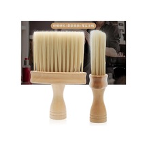 Adet Orijinal Ahşap Yumuşak Boyun Yüz Silgi Berber Saç Temiz Saç Fırçası Sakal Fırçası Salon Kesme Kuaförlük Şekillendirici Araçları