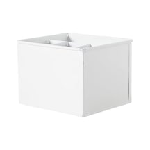 Roma Bölmeli Düzenleyici Mat Beyaz 19x16x13 10