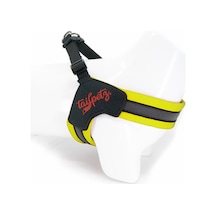 V-Tipi Köpek Göğüs Tasması | Yumuşak ve Dayanıklı, Konforlu Neon Lime XS