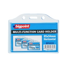 Bigpoint Kart Kabı Çok Amaçlı Soft Yatay 85x54 Mm Bp661h