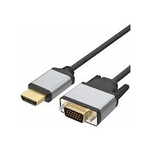 Hdmı To Vga Dönüştürücü Kablo 1080p 60hz Full Hd Hdtv Hdmı Çıkıştan Vga Monitör Projeksiyon B Standart