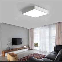 Beyaz Ledli 24 Watt Sıva Üstü Led Panel Kare Tavan Armatürü-badelta Diğer