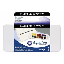 Daler Rowney Aquafine Travel Set 12'li