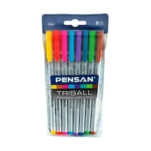 Tükenmez Trıball 1mm Renkli 8 Li Set 01003 Nocolor