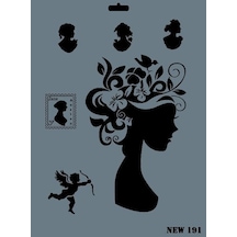 Mey İthalat Rich New Seri N-191 Stencil 35x25 Cm Belirtilmemiş