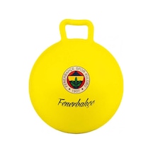 Fenerbahçe Lisanslı Sarı Pilates Topu / Egzersiz Topu