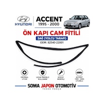 Accent 95-00 Ön Kapı Cam Fitili Sağ 82540-22001
