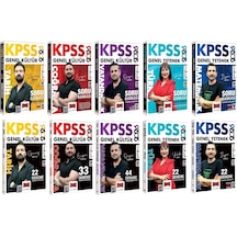 Yargı 2026 Kpss Genel Yetenek Genel Kültür Soru Bankası + 143 Deneme 10 Lu Set