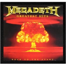 Beam Dijital Megadeth Greatest Hits Albüm Arma Peç Patch Yama