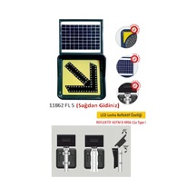 11862 Fl S Evelux Solar Ledli Flaşör Lamba