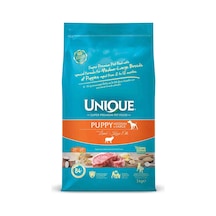 Unique Medium Large Puppy Kuzu Etli Yavru Köpek Maması 3 KG