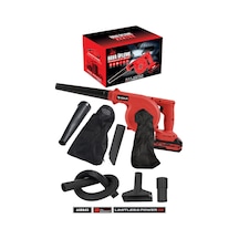 Assur ASR843 21V Çift Akü Hava Üfleme Kırmızı