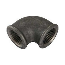 Fitings - Dirsek Siyah 3/4"