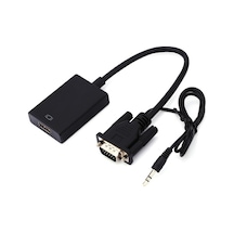 Vga To Hdmi Ses Çıkışlı Vga To Hdmi Vga Dan Hdmi Vga Hdmi Çeviric