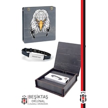 Beşiktaş Fashion Ayarlanabilir Bileklik Ahşap Kutulu 001