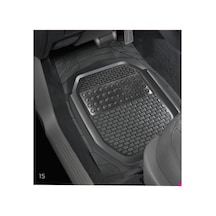 Ford İle Uyumlu Focus İle Uyumlu 3 2011 2015 Paspas Derin Havuzlu Krom Gri