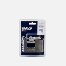 Doras 90mm Döküm Asma Kilit Saten-kayar Milli