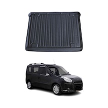Fiat Doblo Easy 2010+ Uyumlu Araca Özel Kauçuk Tpe Bagaj Havuzu Siyah 5 Koltuklu İçin