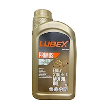 Lubex Primus MV-LA 0W-20 Partiküllü Motor Yağı