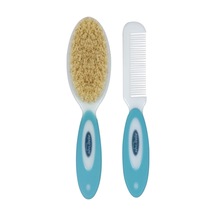 Sevi Bebe Naturel Fırça Tarak Seti Mavi
