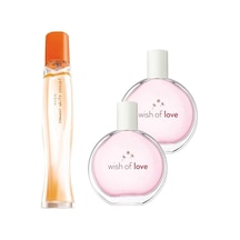 Summer White Tropical Ve 2 Adet Wish Of Love Edt 50 Ml Kadın Parfüm Paketi - 285061907 Diğer