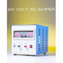 Soyberg Akü Şarj Cihazı 24 Volt 40 Amper Otomatik Akü Şarj Cihazı 2440