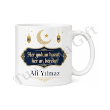 Ramazan Hediyesi Kişiye Özel Baskılı Kupa Bardak İsimli Hediye Beyaz / Çok Renkli