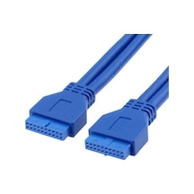 50 Cm Usb 3.0 20 Pin Dişi Dişi Kablo 19 Pin Dişi Dişi Kablo