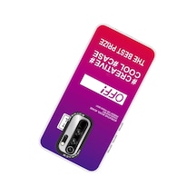 Newface Xiaomi Redmi Note 8 Pro Kılıf Estoril Desenli Kapak - Estoril - 9 Mor