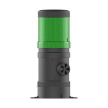 Mesan Ø70 1 Kat Işıklı Kolon Multi Led Buzzer Taban Montaj Yeşil 24vac Ms 434.2.24vac