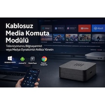 Media Akıllı Kablosuz Medya Komuta Modülü, Bluetooth İle Pc / Tv / Kodi Kontrolü