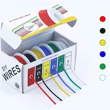 28awg 60 Metre Jumper Kablo Seti Breadboard Bağlantı Kablosu