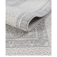 Elvey Home 7105 A.gri Modern Desen Doğal Taban Koridor Mutfak Çocuk Oturma Odası Salon Halı Yolluk 7105gri