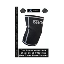 Özel Üretim Fitness Güç Shock Gs-gs-00026 Ekp Gym Elbow Sleeve Support