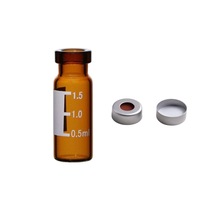 Borox Cam Vial Crimp Kapaklı Nd11 - Ptfe Septa - Amber 2ml - 100