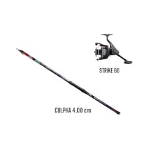 Bauer Colpha 4.00 Cm Surf Olta Kamışı - Strıke 6000 Olta Seti