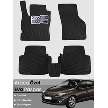 Renault Megane 3 Station Wagon 2008-2016 Uyumlu Eva Paspas Tam Set Oto Paspas,araca Özel 771