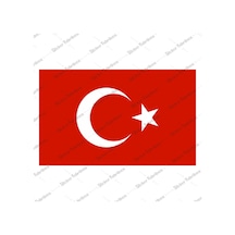 Türk Bayrağı Türkiye Bayrağı Sticker 00068